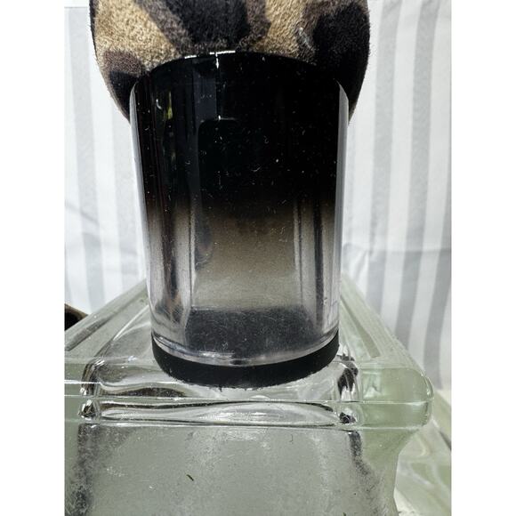 BEAUTIISOLES Leopard Print Suede Pointed Toe Clear Acrylic Heel Sz 8 Club Rave - Picture 9 of 10